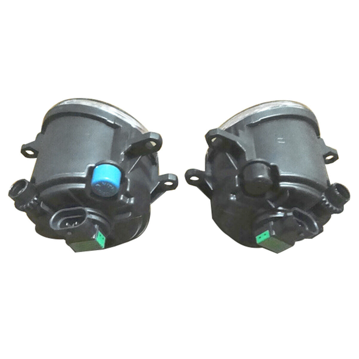 1Pair Clear Lens Front Bumper Fog Lights Lamps for Toyota Yaris 4 Door 2006-2010