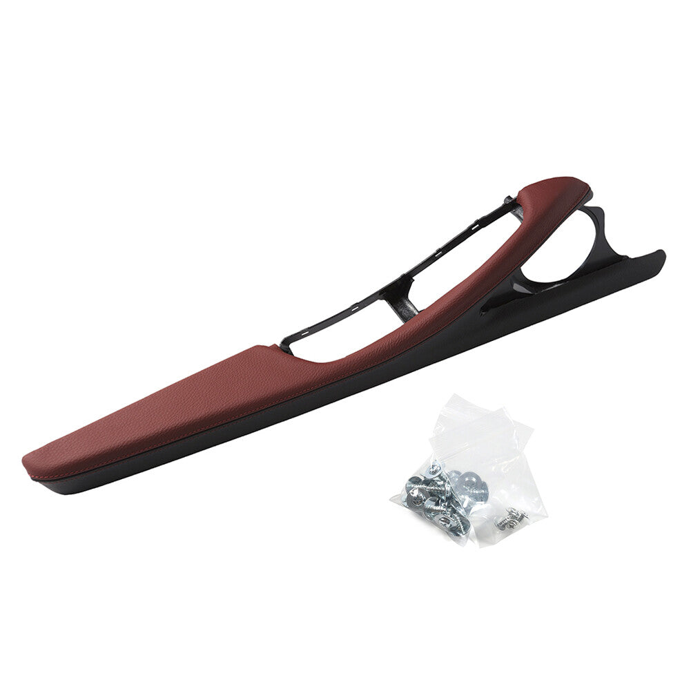 Fit for Bmw 5 Series F10 F11 F18 Red Brown Door Handle for Seat Button Switch Frame Trim
