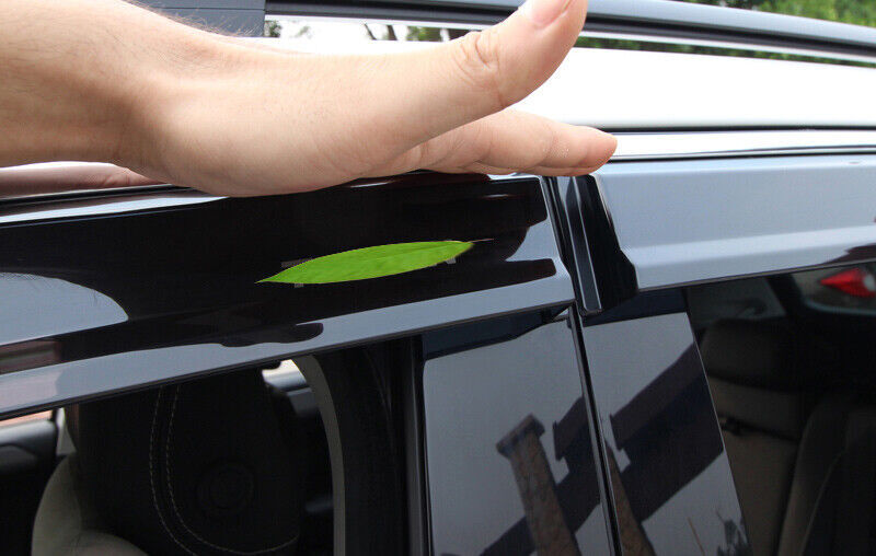 for Volkswagen for Tiguan 2017-2021 Side Window Visor Vent Deflector Black ABS 4PCS
