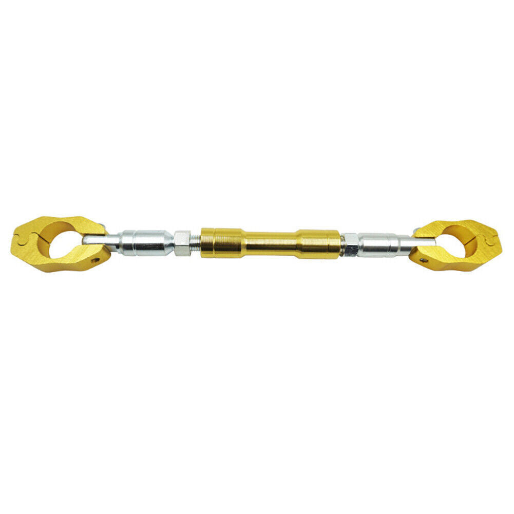 22mm ATV Bike Handlebar Balance Cross Bar Strengthen Lever w/ Wrench Motor gold
