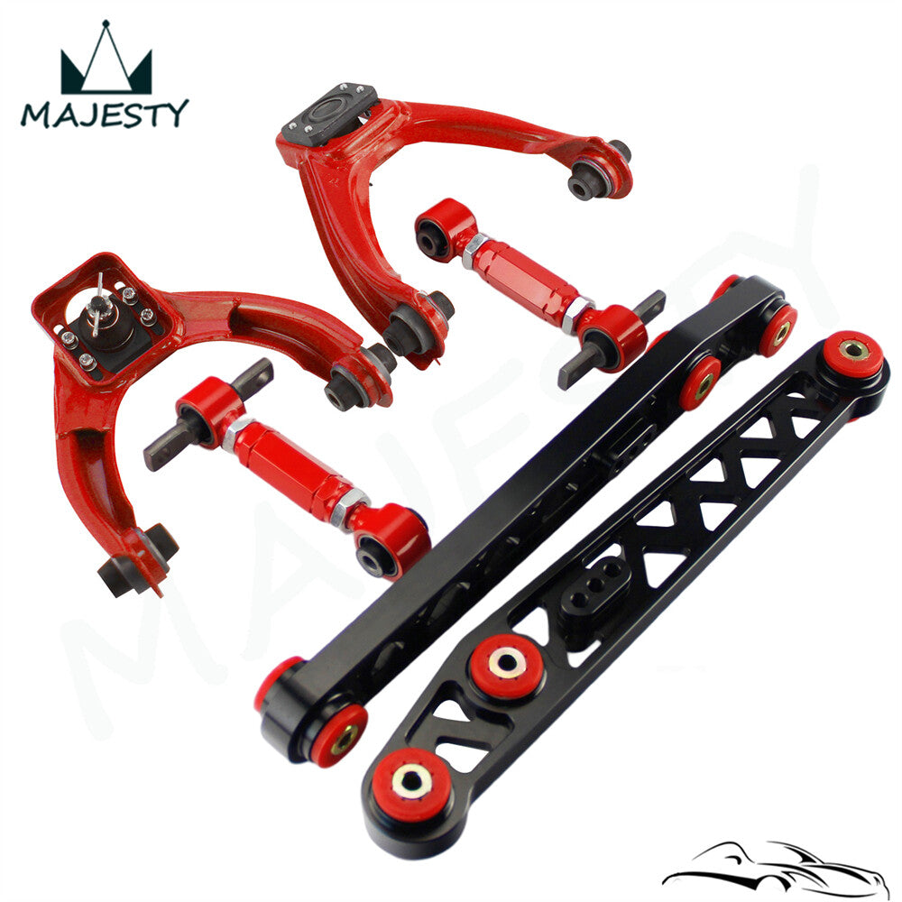 Lower Control Arm LCA+Front Upper+ Rear Camber Kit For 96-00 for Honda for Civic EK BK