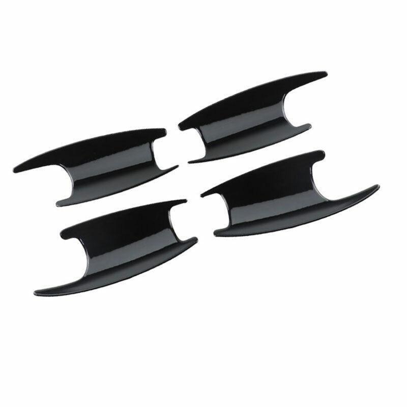 2015-2021 ABS Black Exterior Outside Door Bowl Cover Trim for Benz C-Class W205