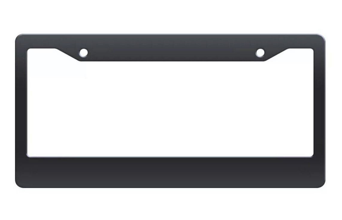Car license plate cover, frame cover, trunk black plastic suitable for Jeep