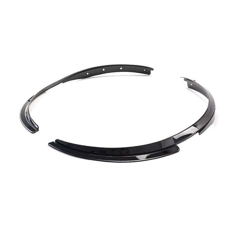 Front  Rear Wheel Fender Extensions For 20-Up for Corvette C8 CARBON FLASH METALLIC