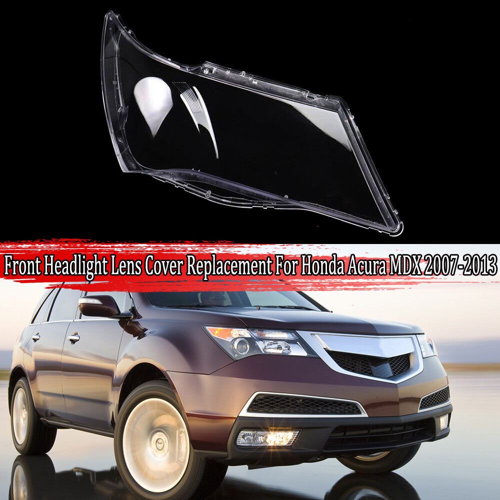 Front left headlight lens cover/headlight housing for Honda for Acura MDX 2007 - 2013