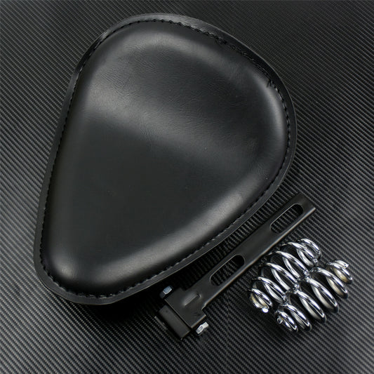 Universal Black Solo Driver for Seat Chrome Mouring Kit Fit for Harley for Yamaha Bobber