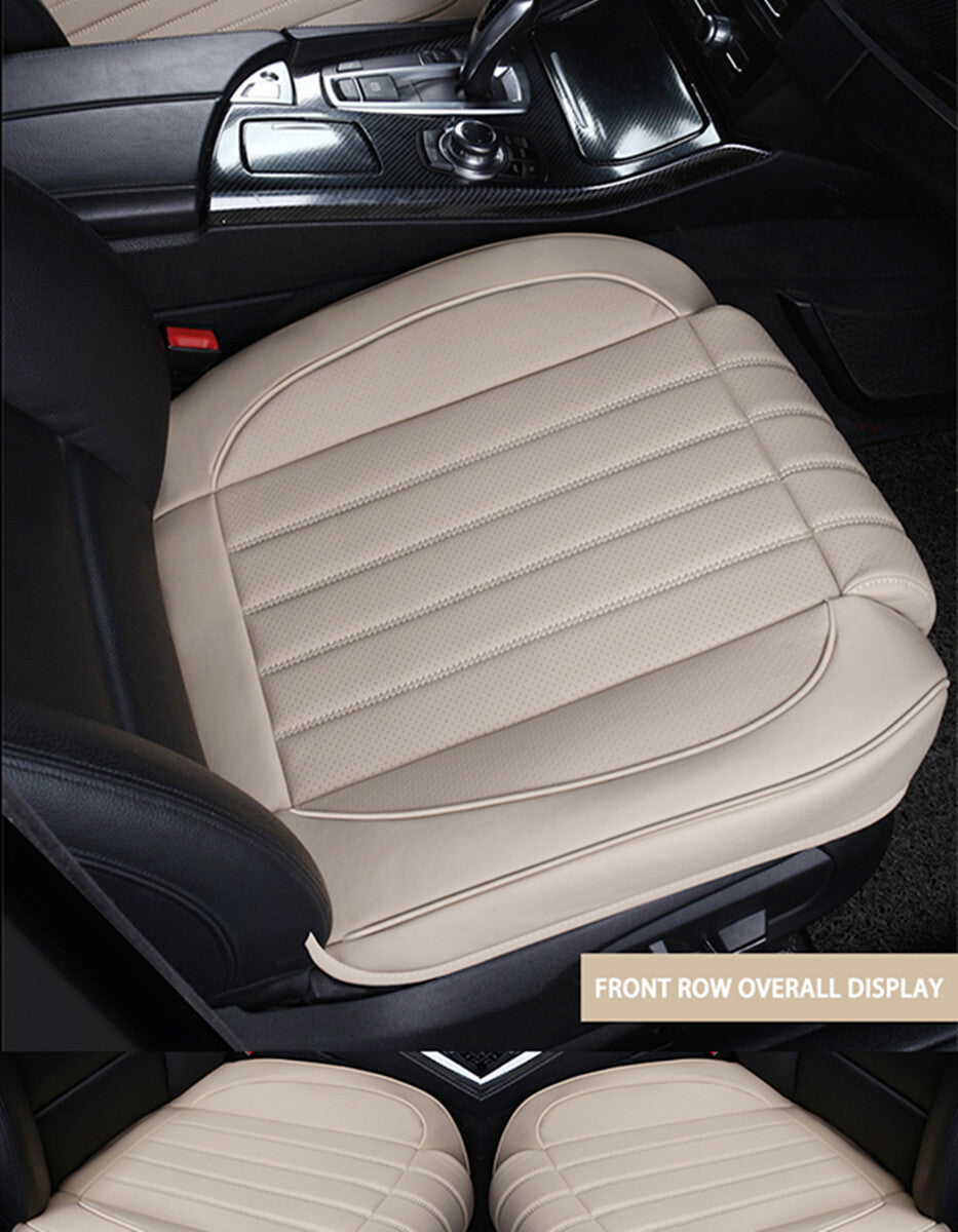 Car Full Surround for Seat Cover Breathable PU Leather Pad 4 seasons Chair Cushion