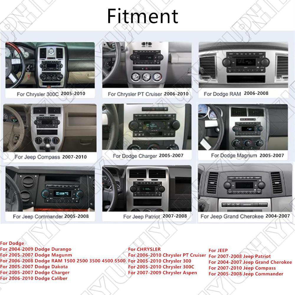 9 For 2006-08 for Dodge for RAM 1500-5500 Carplay 2+32GB Stereo Radio GPS Nav Head Unit