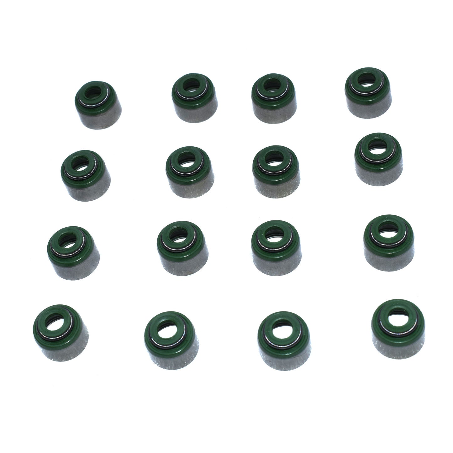 16Pcs Intake Exhaust Valve Stem Seals for Honda Accord for Civic Fit for Acura for RDX TSX