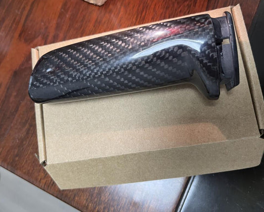 Real Carbon Fiber Hand Brake Cover Fit for BMW 3 4 5 Series F10 F82 F80
