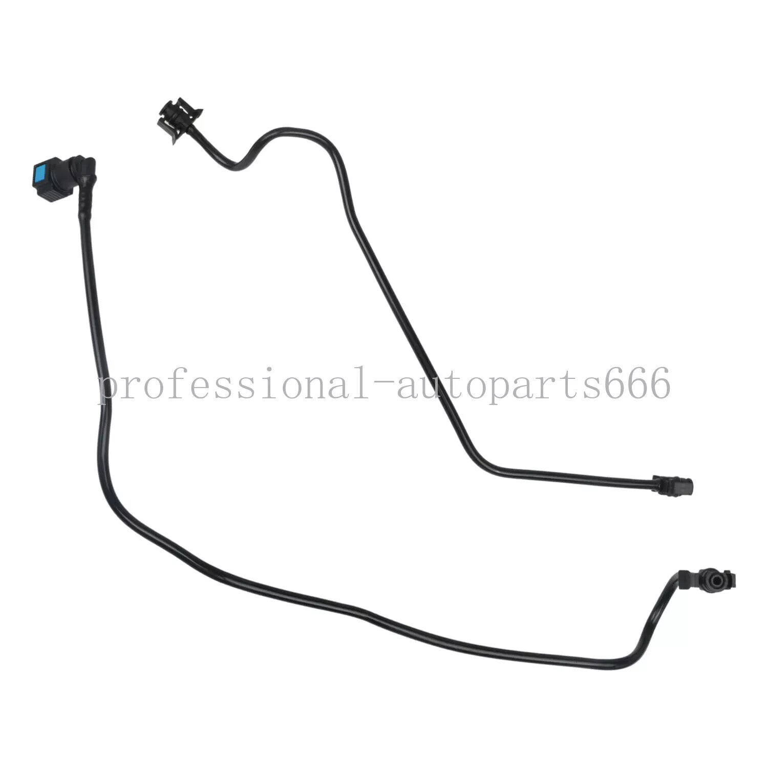 2-Piece Hose Kit for Engine Expansion Tank Overflow, Suitable for Land Rover LR2
