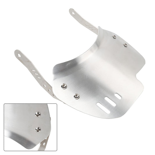 1 Set Windshield Windscreen W/Bracket Universal For 6-8 Round Headlight Motor
