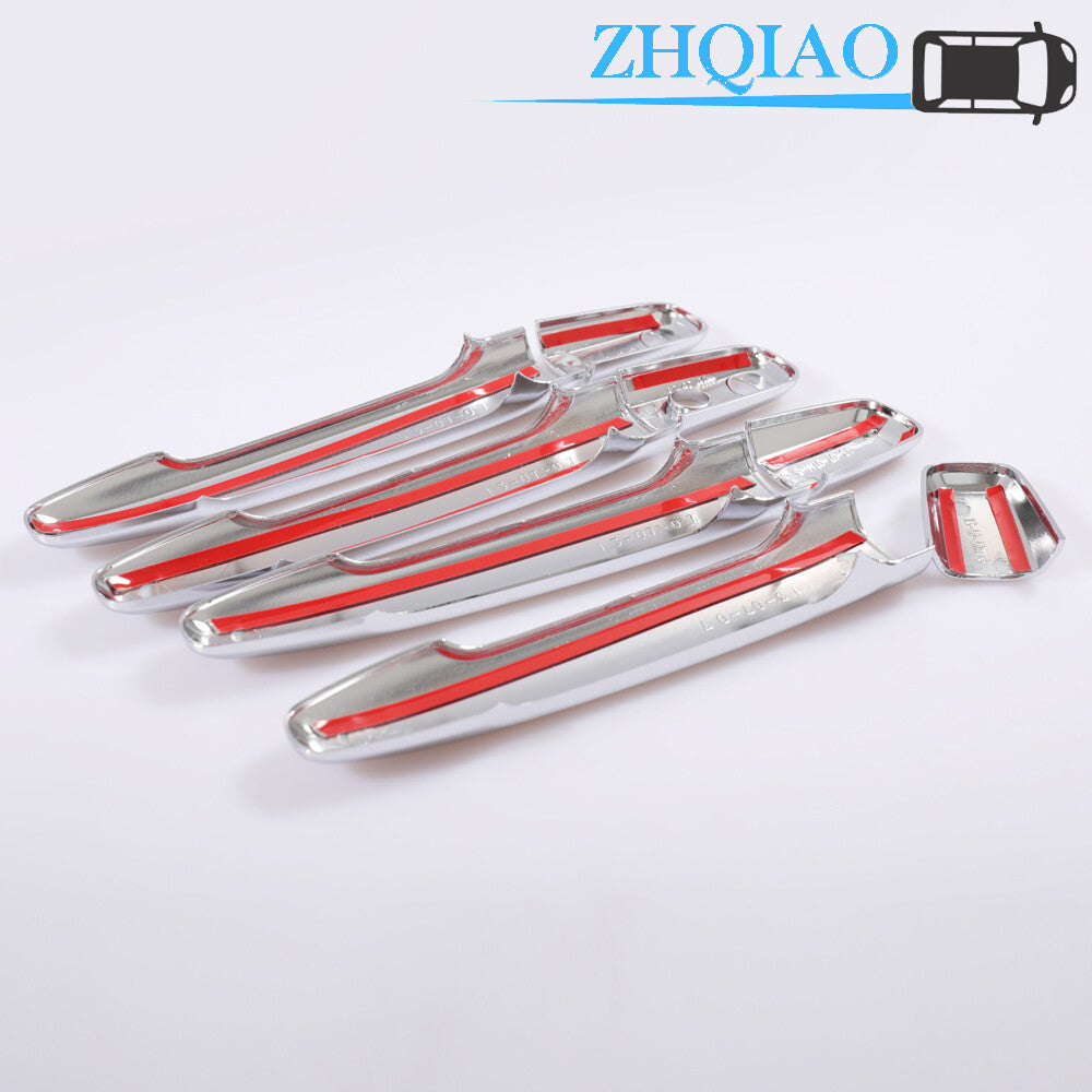 4 Pcs Chrome Door Handle Cover for Smart Fits LANCER EX 2010 ASX 2013