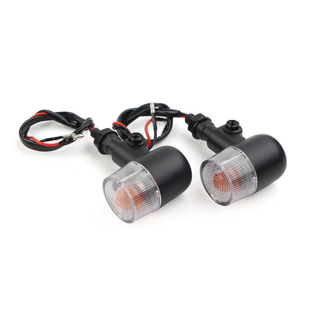 12V F¨¹r for Harley for Honda for Yamaha for Suzuki Bernstein Blinker Bremslicht Lampe 10mm klar