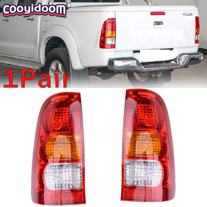 Pair Rear Tail Brake Light Lamp Fit for Toyota Hilux MK6 Pickup Vigo 2005-2011