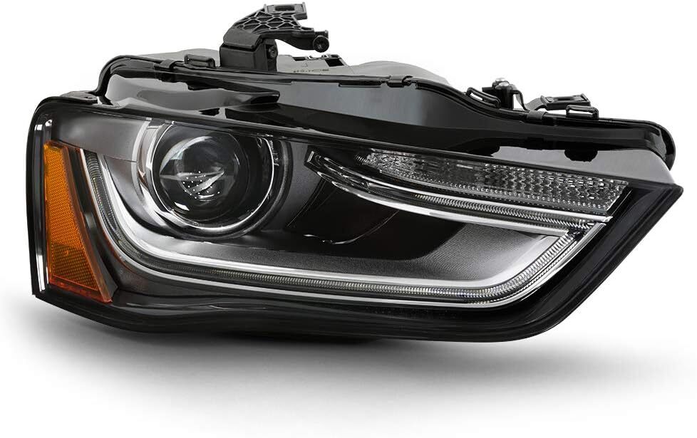 For 13-2016 for Audi A4 S4 HID/Xenon Non-AFS Projector Headlight Headlamp-Passenger