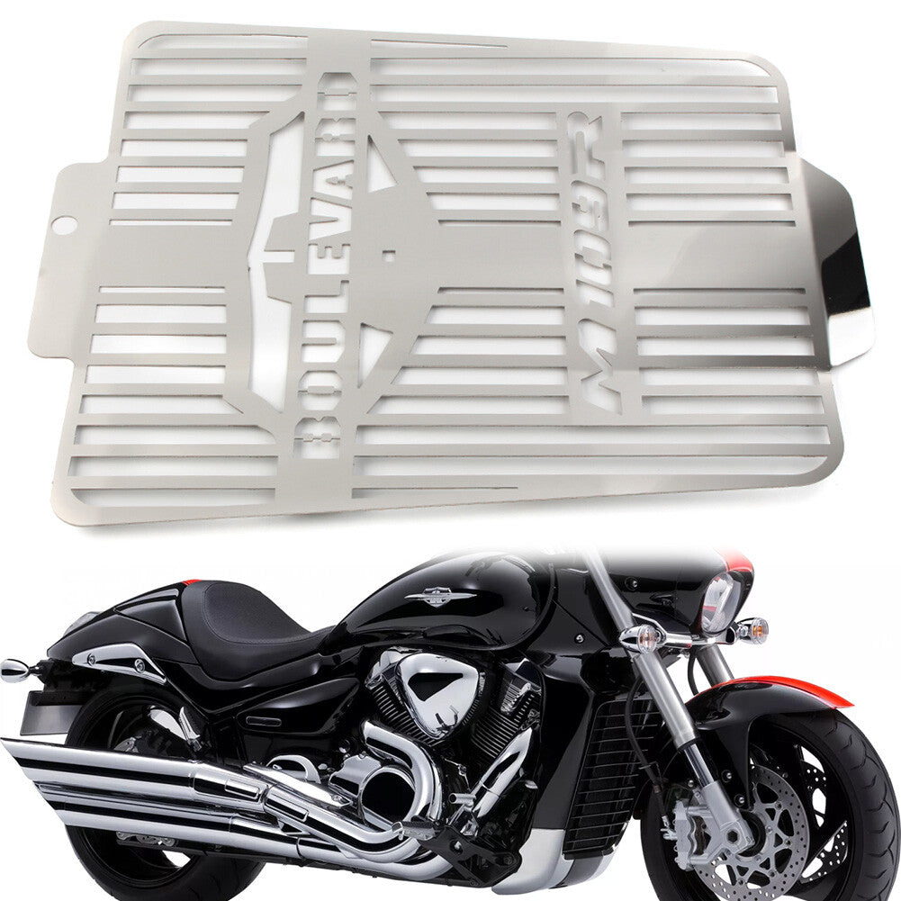 Stainless Radiator Guard Cover Grille for Suzuki Boulevard M109R VZR1800 06-21