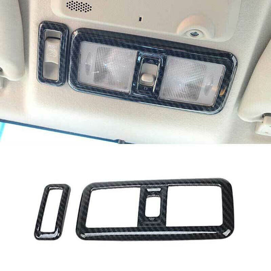 Carbon Fiber Front Reading Light Cover for Mitsubishi Pajero Montero 2009-2021