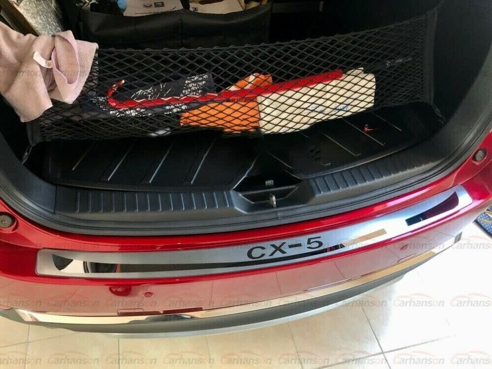 for Mazda CX-5 2023 Accessories Car Rear Bumper Protector Scuff Guard Sticker