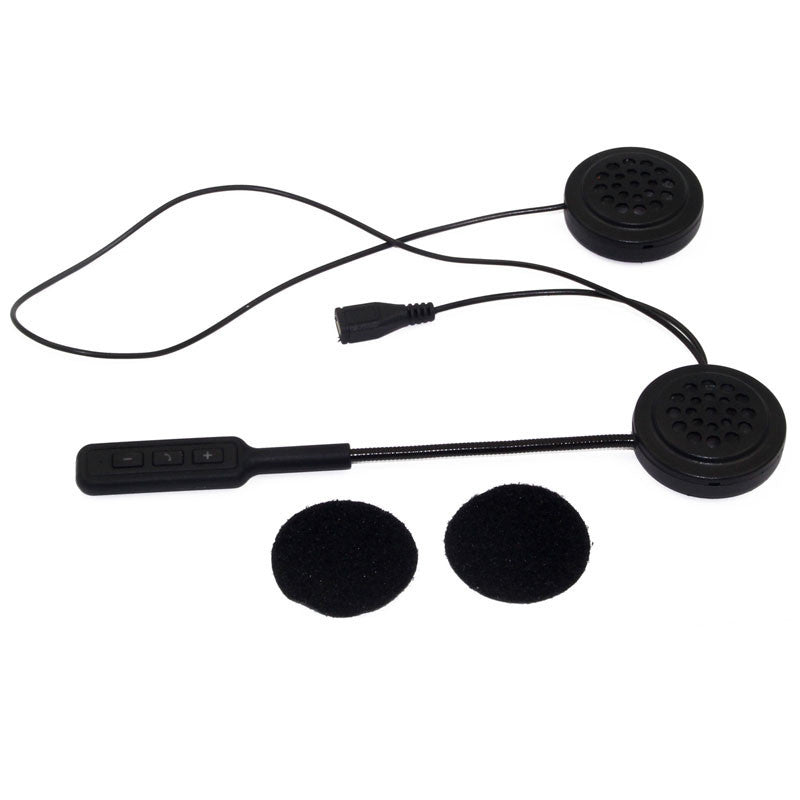 Wireless Bluetooth Microphone Motorbike Intercom Helmet Headset Hands- Motor