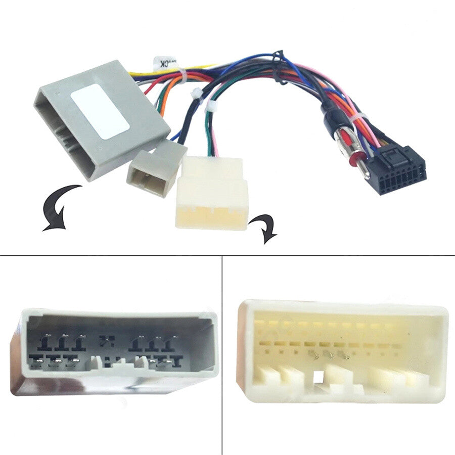 16Pin Car Radio Stereo Wiring Harness Plug Adapter for Honda for Civic CRV 2006-2009