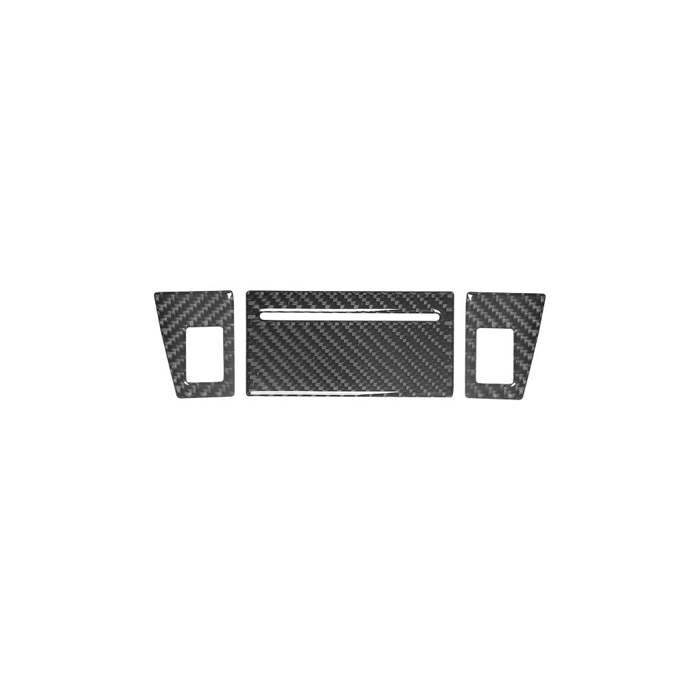 Carbon Fiber Below Radio With Heated for Seat & Ashtray Cover for Chrysler 300