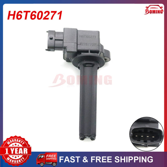 1PCS New Ignition Coil H6T60271 for Saab 9-3 9-3X 2.0 UF526 UF-526 12787707