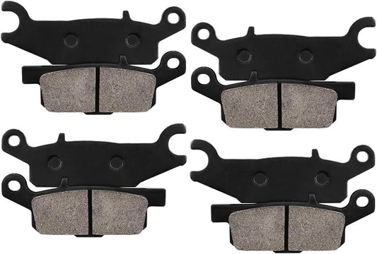 Brake Pads Front Rear for YamahaGrizzly 700 YFM700 2007-2022, Grizzly 550 YFM550