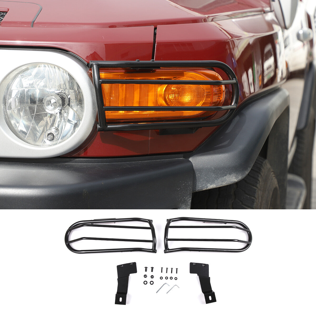 4-Piece Gloss Black Exterior Door Handle Cover Trim for Toyota Tundr@ 2022-2023 USA