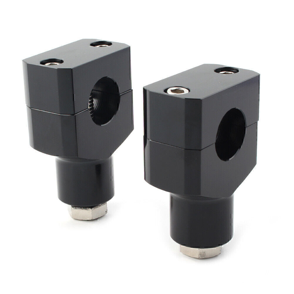 1 Handlebar Handle Bar Adapter Risers Clamp Mounts Motorcycle Fit for Harley Fatboy