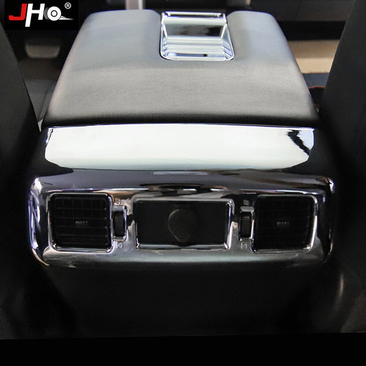 for Toyota Tundra 2014-2021 ABS Chrome Interior Rear Air Vent Outlet Cover Trim