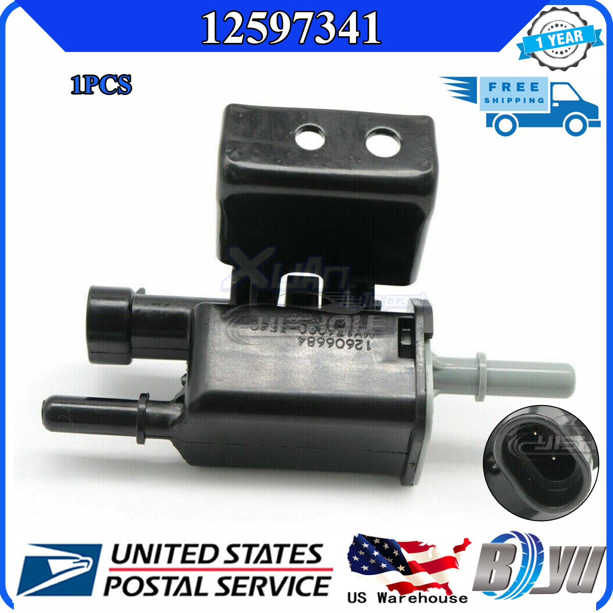 new high-definition tank cleaning valve solenoid valve 12597341 suitable for Chevrolet Silverado 1500 2500.