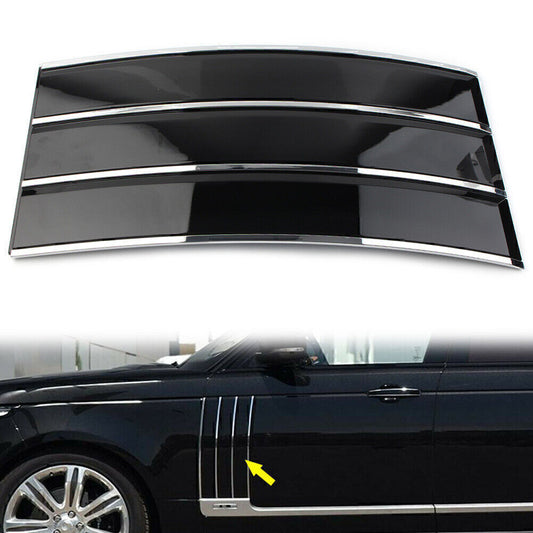 Black 1x Left Mesh Vent Grille Fender Frame for Land Rover for Range Rover 2013-2017
