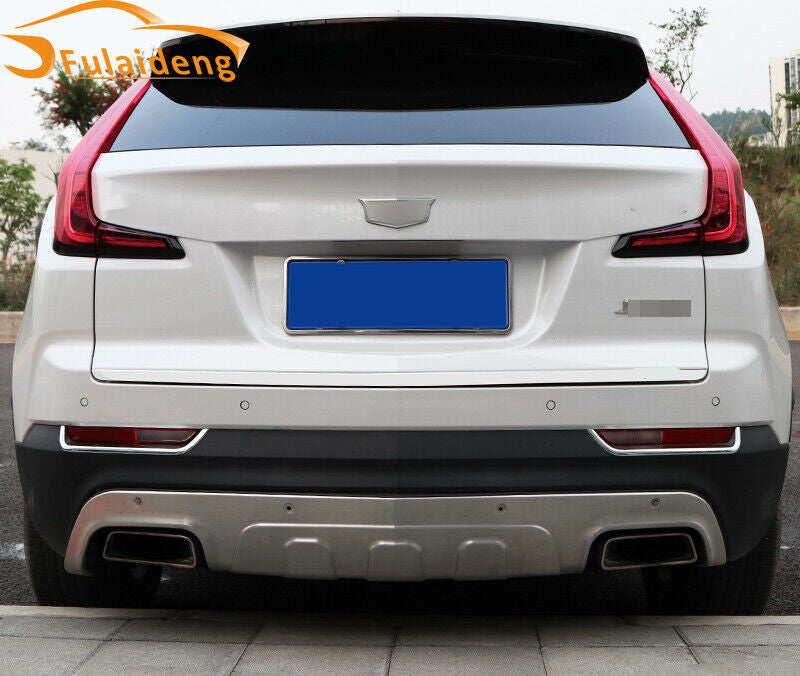 1P for Cadillac XT4 2018-2021 STAINLESS REAR TRUNK TAIL GATE DOOR LID COVER TRIM