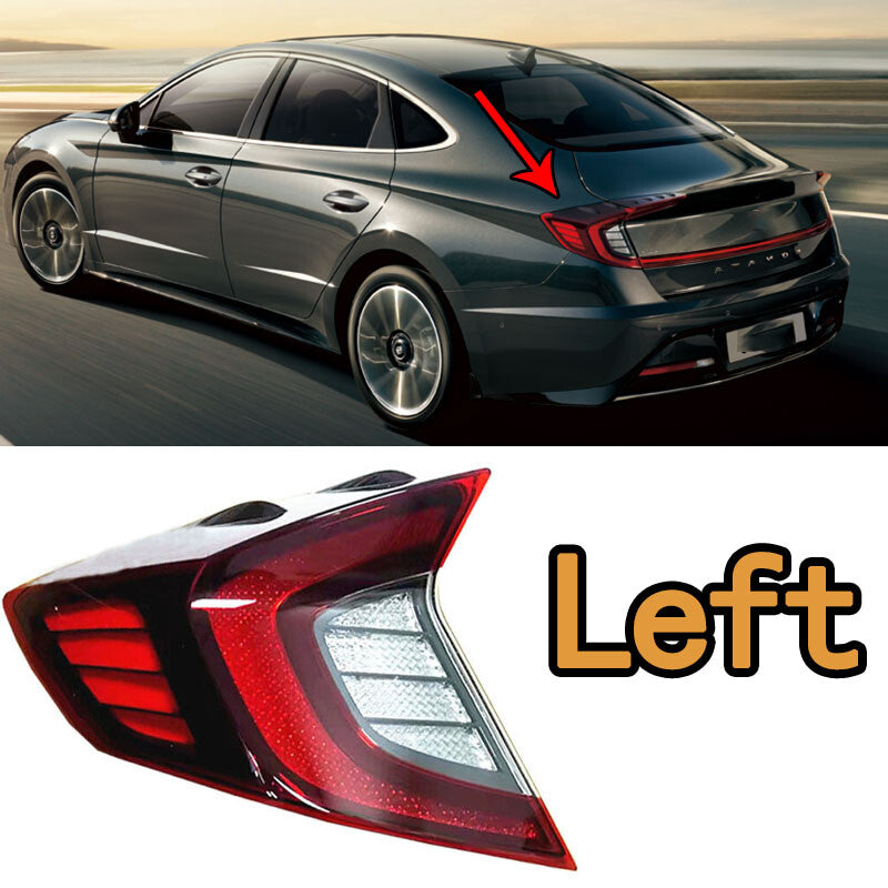 Brake indicator left taillight for Hyundai Sonata 10th 2020 - 2021 halogen lamp