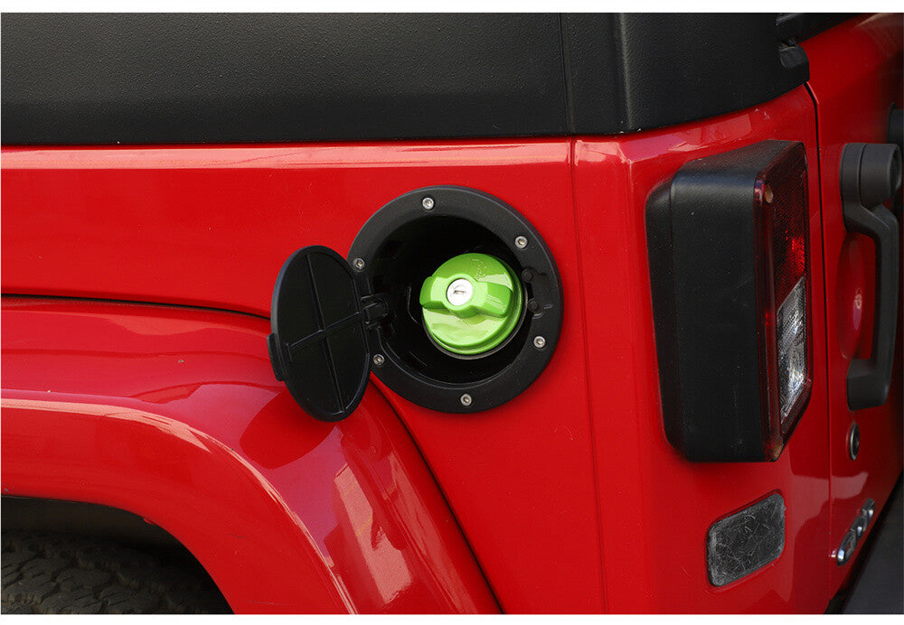 for Jeep for Wrangler JK JL 07+Light Green Inner Fuel Tank Cap Door Gas Filler Cover
