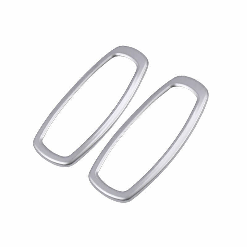 Inner Rear Reading Lamp Frame Cover Trim 2 for Kia Sportage 17-20 Matte Silver