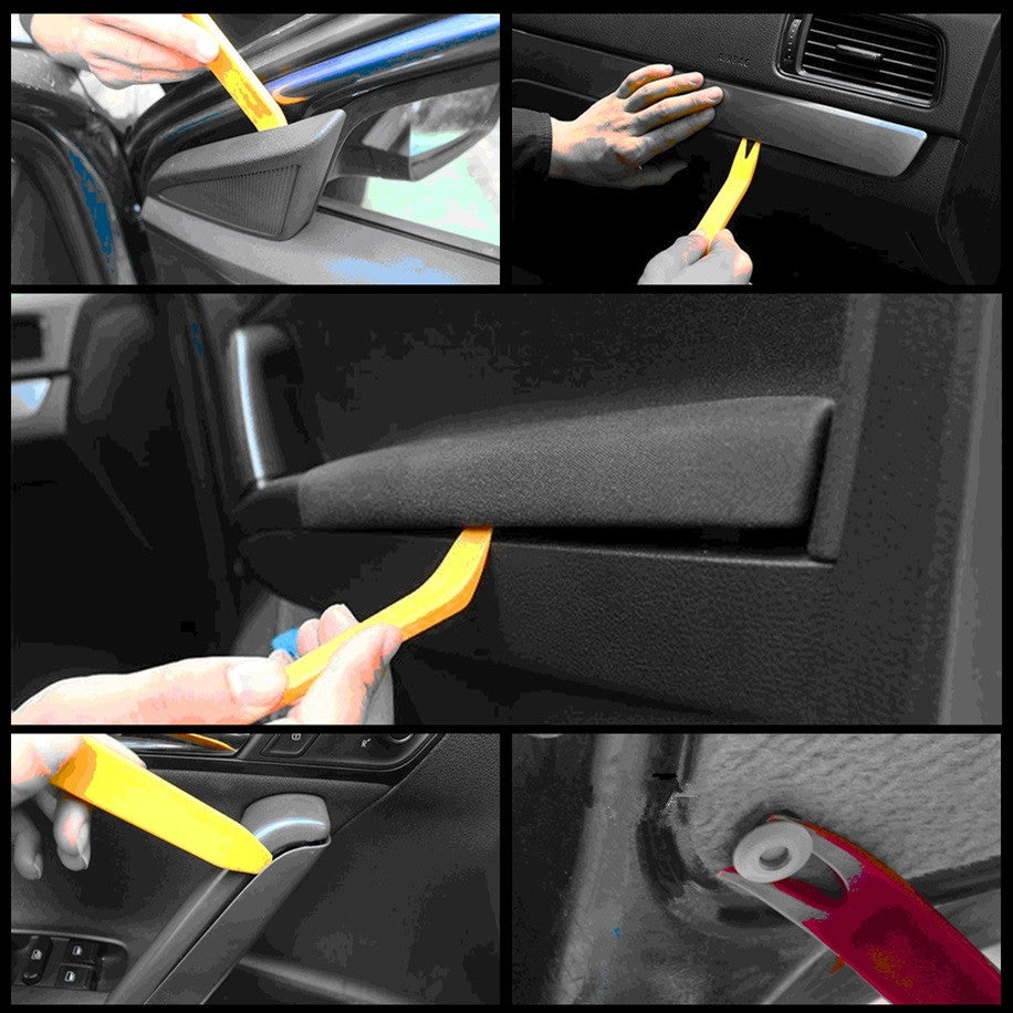 Car Auto Door Molding Trim Panel Clip Light Audio Removal Pry Open Interior Tool