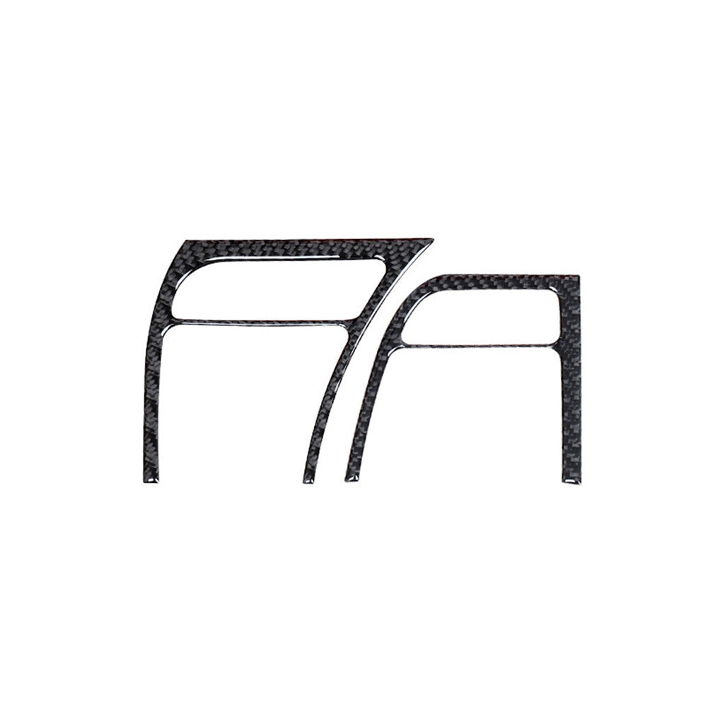 2pcs Carbon Fiber Interior Defogger Vent Cover Trim for Acura TL 2004-2008