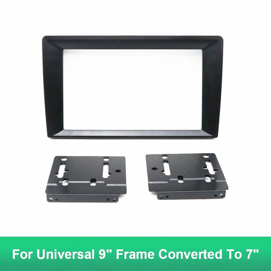 Car Radio 9 Inch To 7 Inch Universal Main Frame Panel Mount Fascias Trim Holder