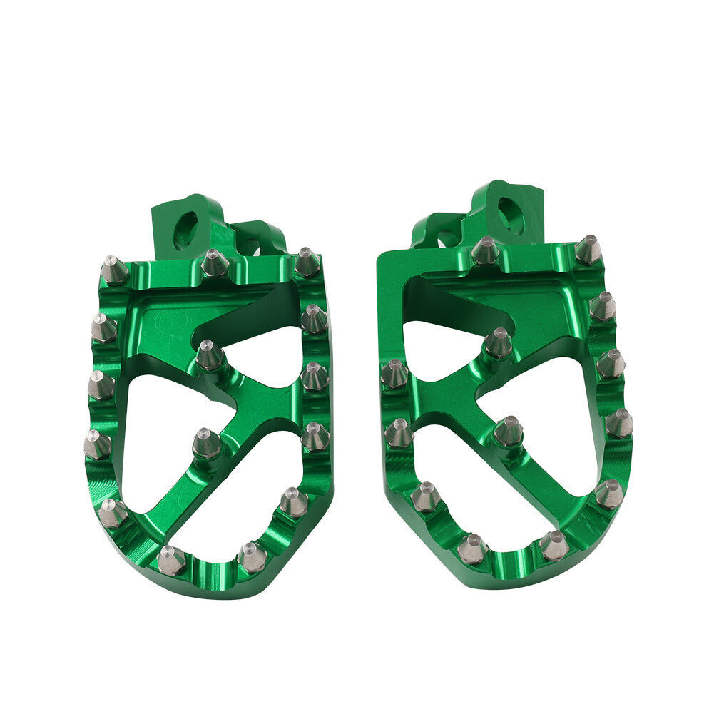 CNC MX Foot Pegs Pedal Rest Footpeg for Kawasaki KX100 KX65 Fit for Suzuki RM 100 65