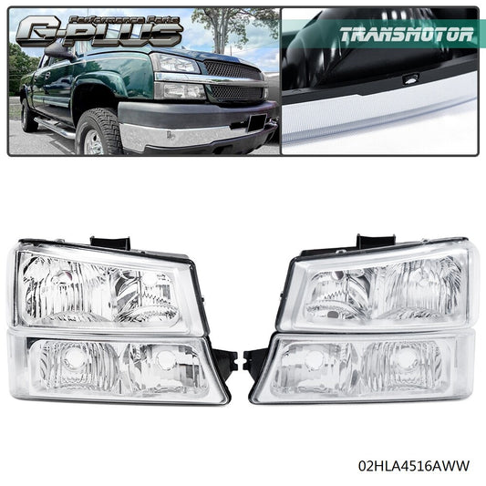 2003-2006 Silverado Chrome Yellow Green Water + Lecano
