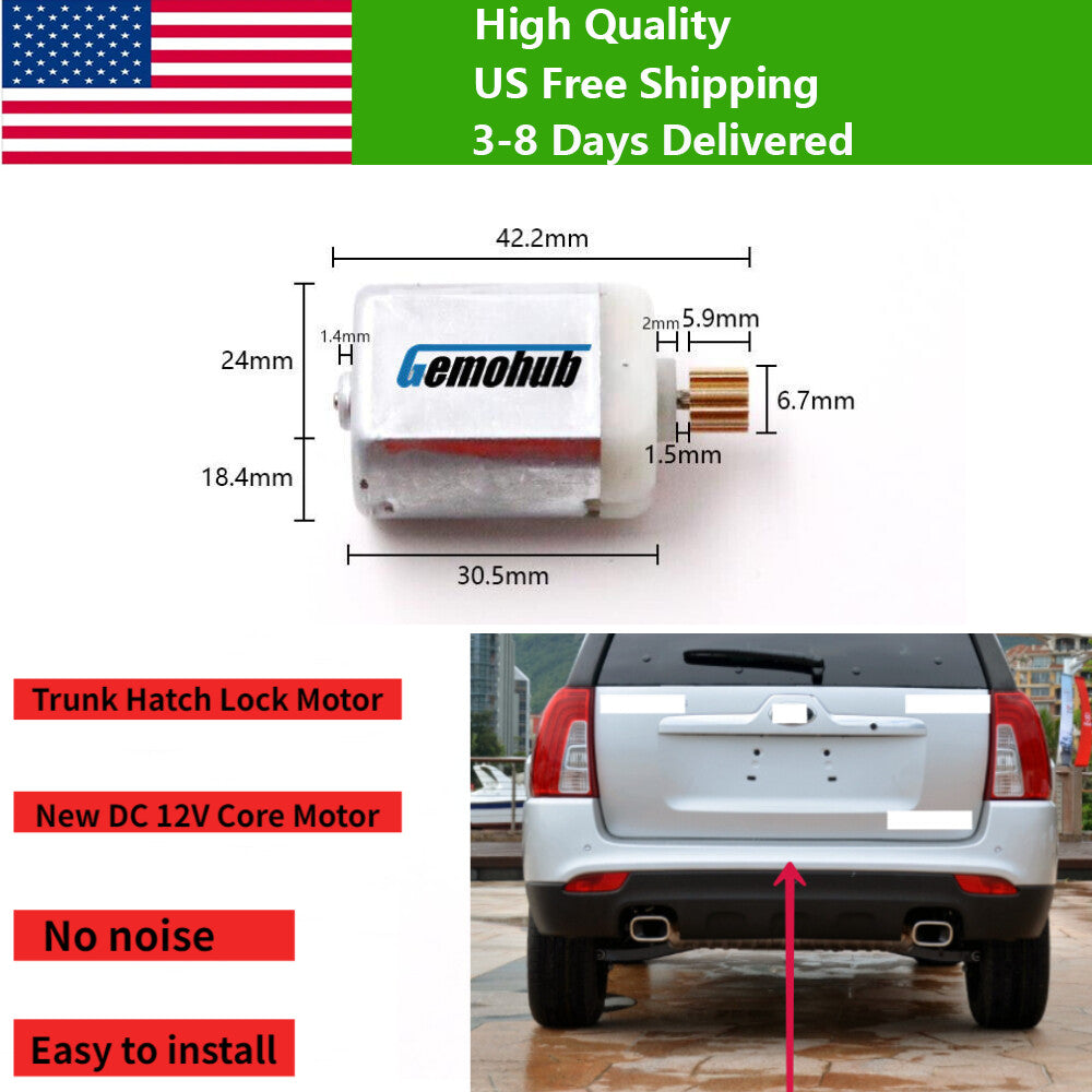 Rear Trunk Lock Latch Motor for 2020-2023 for Ford Police Interceptor Utility V6