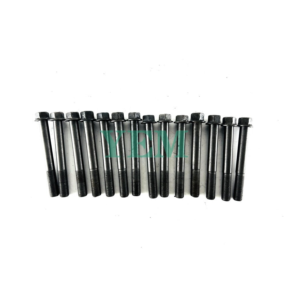 1 Set Engine Head Bolt 14pcs For Yanmar 3TNE72 Engine 3TNE72 Cylinder Head Bolt