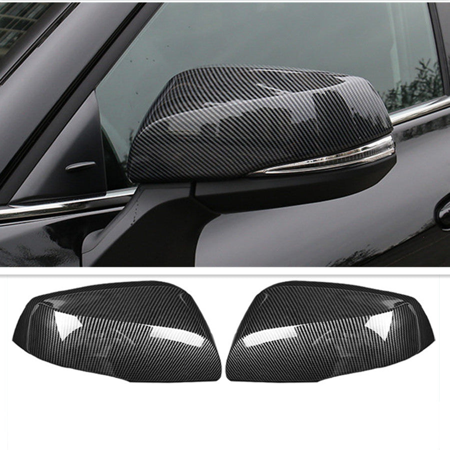 Carbon fiber rearview mirror cover trim suitable for Toyota Highlander 2020 - 2023