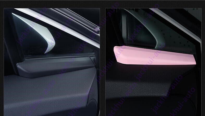 ABS Pink Style A Pillar Bottom Cover Trim Fit for Toyota CHR C-HR 2018-2021