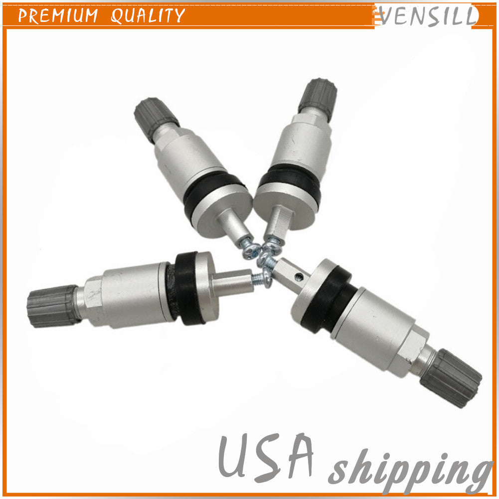 Set of 4X TPMS Wheel Valve Stem Repair Kit for Buick for GMC for Jeep for Opel for Saab for Cadillac
