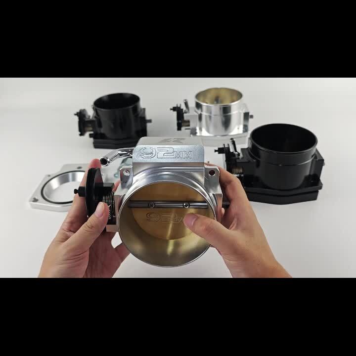 102MM Throttle Body+TPS IAC for Chevy GM Gen III LS1 LS2 LS3 LS6 LS7 SX Silver