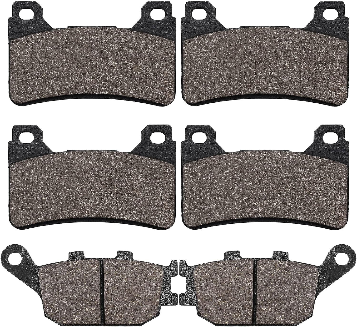 Front and Rear Brake Pads for Honda CBR600RR 2003-2006 CBR1000RR Fireblade 2004