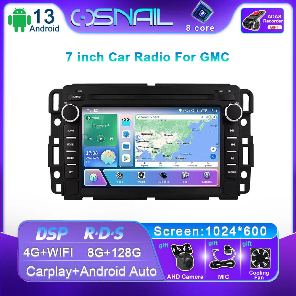 for Chevrolet Silverado for GMC for Sierra Impala Yukon Acadia Car Player GPS Multimedia